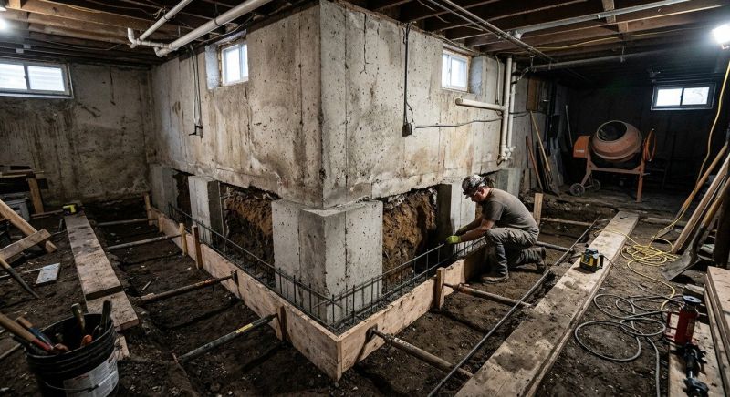 Basement Underpinning in Fort Collins, CO