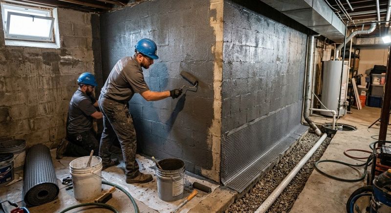 Basement Waterproofing in Greenville, SC