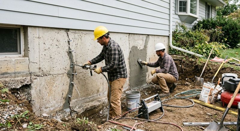 Concrete Foundation Repair in Greenville, SC