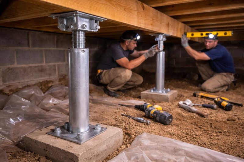 Crawlspace Structural Repair in Greenville, SC