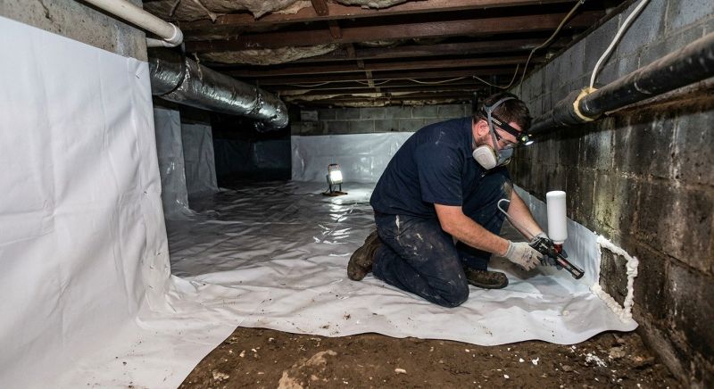 Crawlspace Waterproofing in Tampa, FL