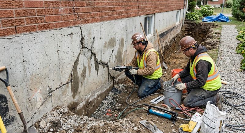 Foundation Cracks Repair in Tampa, FL
