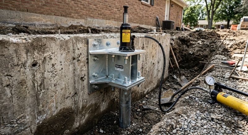 Foundation Pier Leveling in Columbus, OH