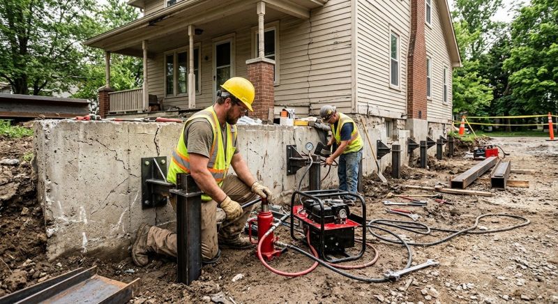 Foundation Stabilizing in Columbus, OH