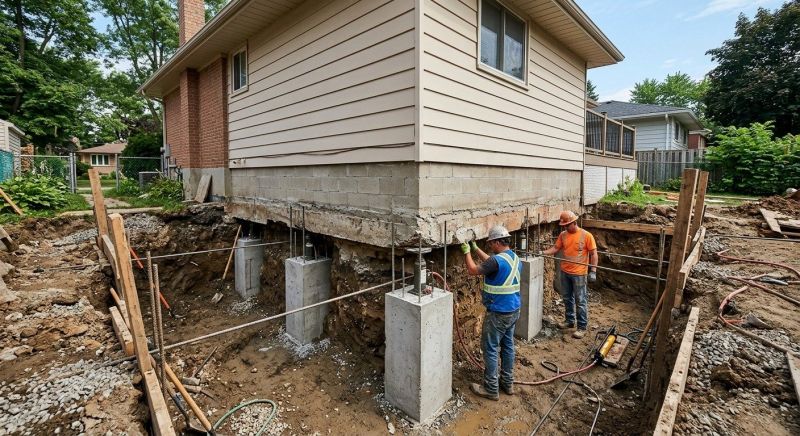 Foundation Underpinning in Sarasota, FL