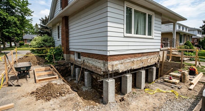House Underpinning in Greenville, SC