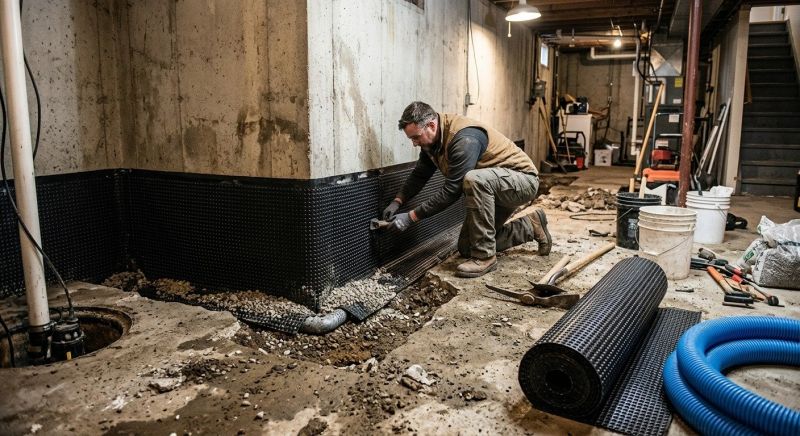 Leaking Basement Repair in Birmingham, AL