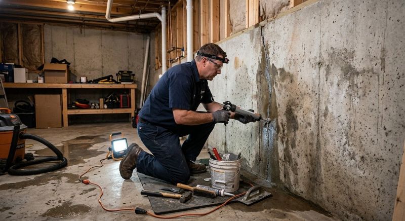 Leaking Basement Repair in Grand Rapids, MI