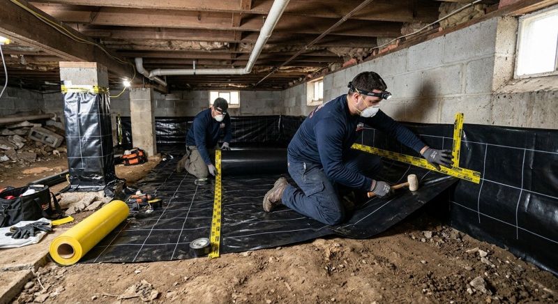 Vapor Barrier Installation in Columbus, OH