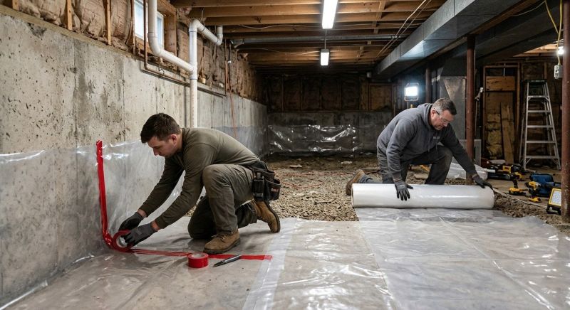 Vapor Barrier Installation in Greenville, SC