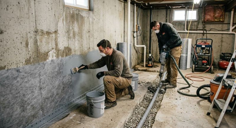 Wet Basement Solutions in Sarasota, FL