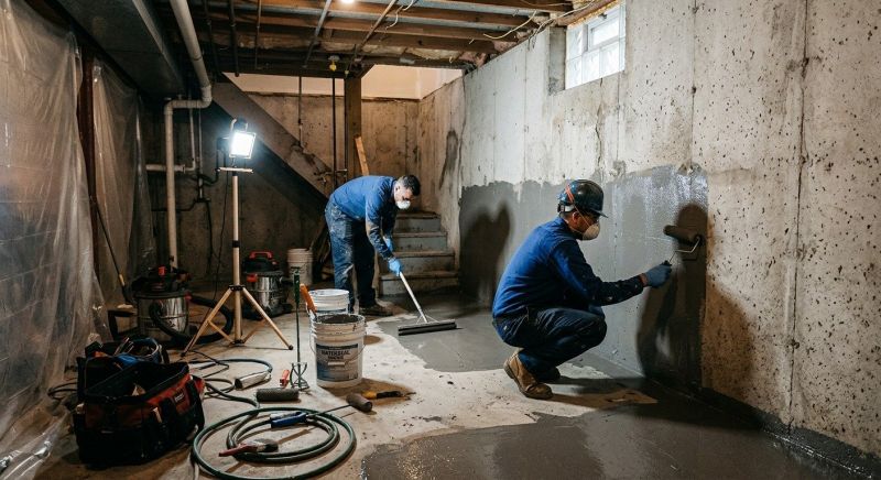 Basement Sealing Service in Greenville, SC