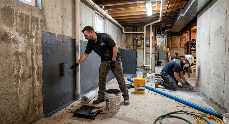 Basement Walls Waterproofing in Tampa, FL