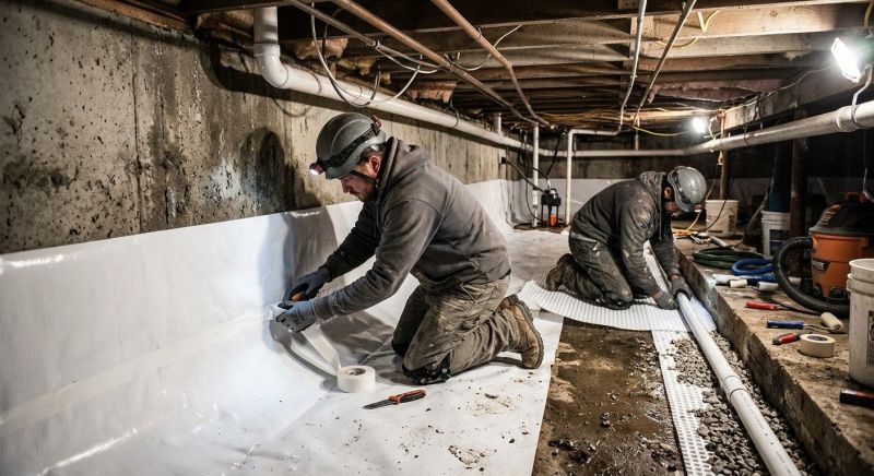 Cellar Waterproofing in Tuscaloosa, AL