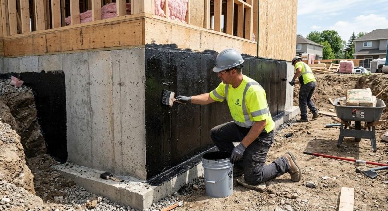 Concrete Foundation Sealing in Fredericksburg, VA