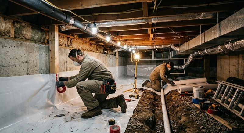 Crawl Space Leveling in Columbus, OH