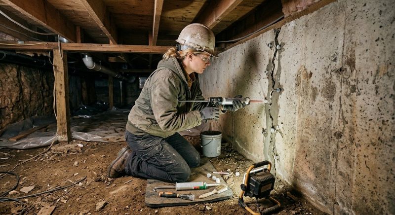 Crawlspace Foundation Repair in Greenville, SC