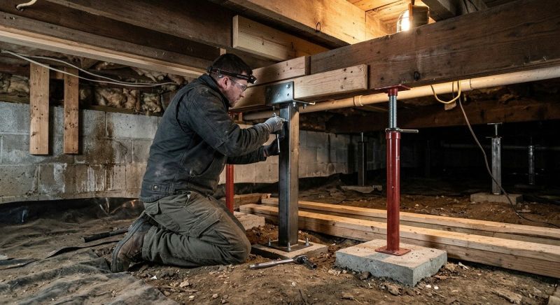 Crawlspace Structural Repair in Fort Collins, CO
