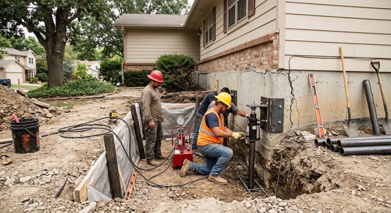 Deep Foundation Repair in Columbus, OH