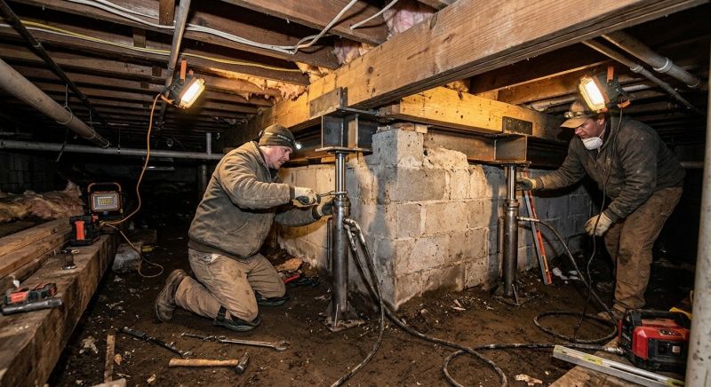 Emergency Foundation Repair in Columbus, OH
