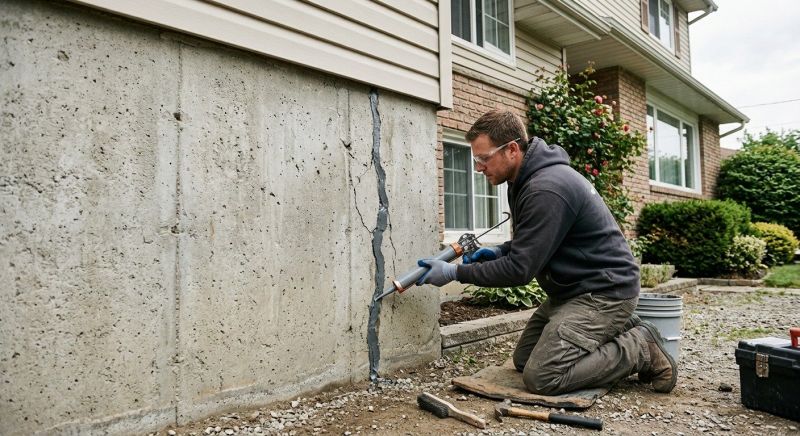 Foundation Crack Sealing in Sarasota, FL