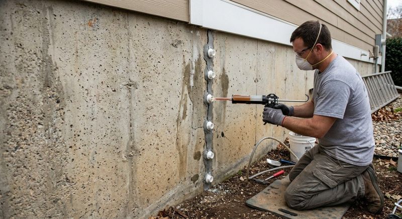 Foundation Crack Sealing in Fort Collins, CO