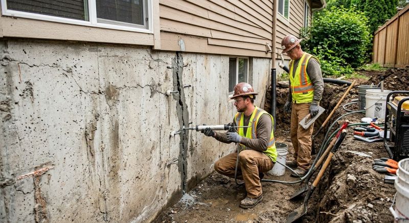Foundation Crack Sealing in Tampa, FL
