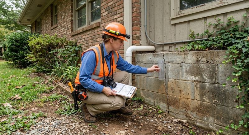 Foundation Inspection in Greenville, SC