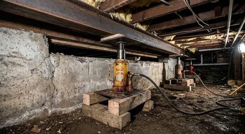 Foundation Jacking in Tampa, FL
