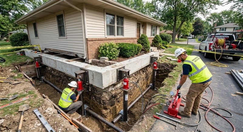 Foundation Jacking in Fort Collins, CO