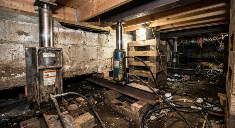 Foundation Jacking in Columbus, OH