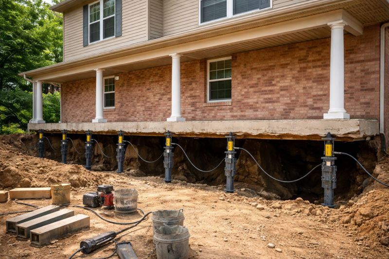 Foundation Jacking in Columbus, OH