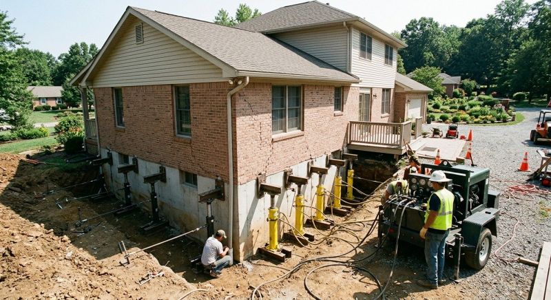 Foundation Jacking in Columbus, OH