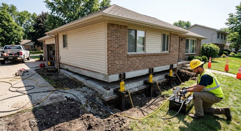 Foundation Lifting in Tampa, FL