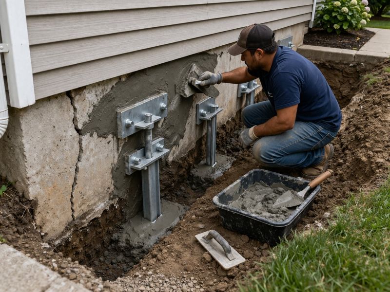 Foundation Pier Repair in Tampa, FL
