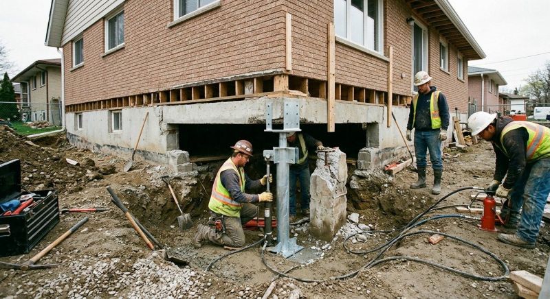 Foundation Pier Repair in Greenville, SC