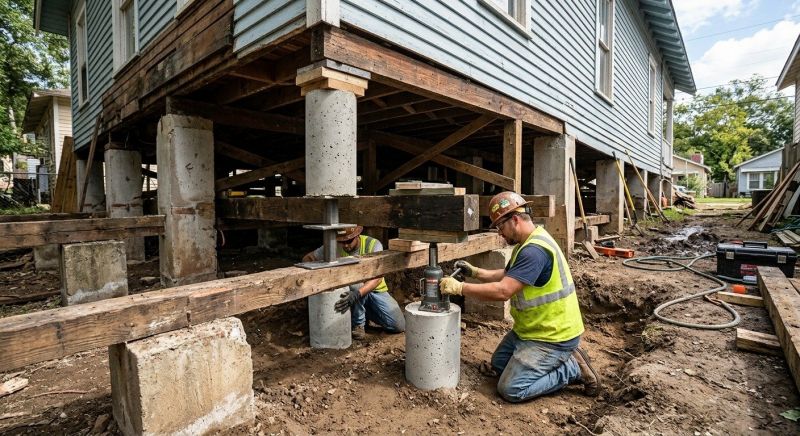Foundation Pier Repair in Fort Collins, CO