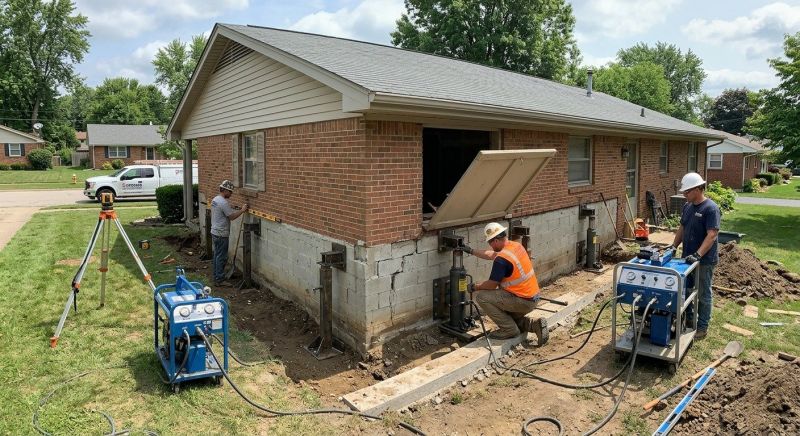 Foundation Releveling in Tampa, FL