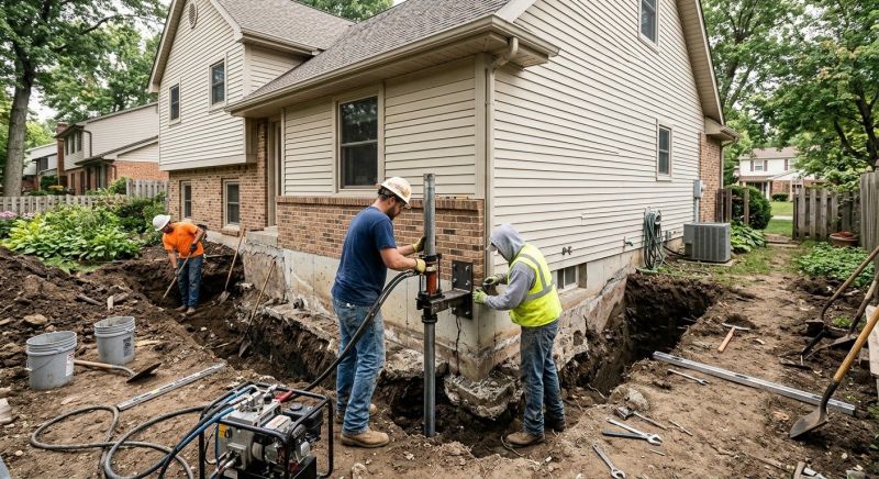 Foundation Settlement Repair in Fort Collins, CO