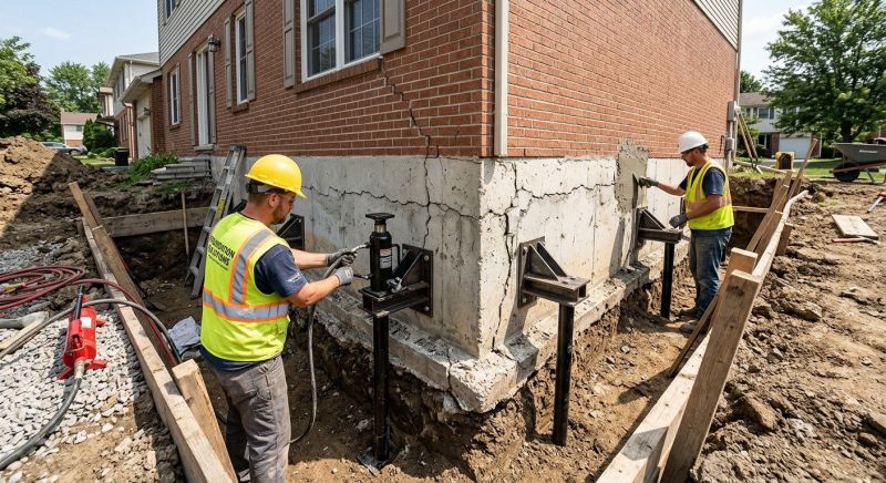 Foundation Structural Repair in Greenville, SC