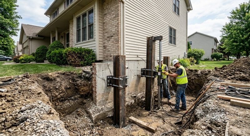 Foundation Underpinning in Columbus, OH