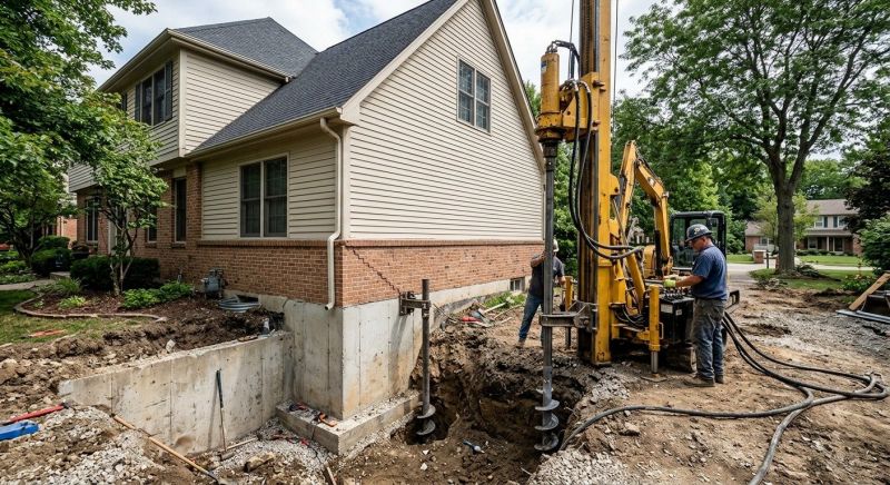 Helical Piers Installation in Tampa, FL