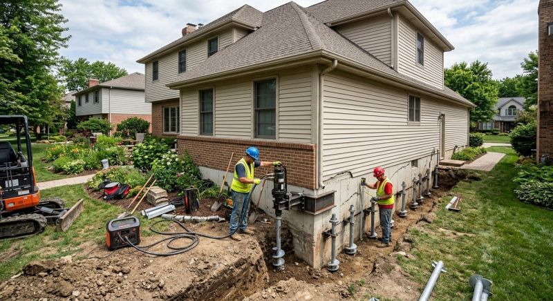 Helical Pile Installation in Fort Collins, CO