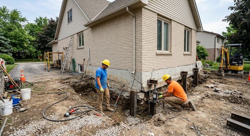 Helical Pile Installation in Tampa, FL