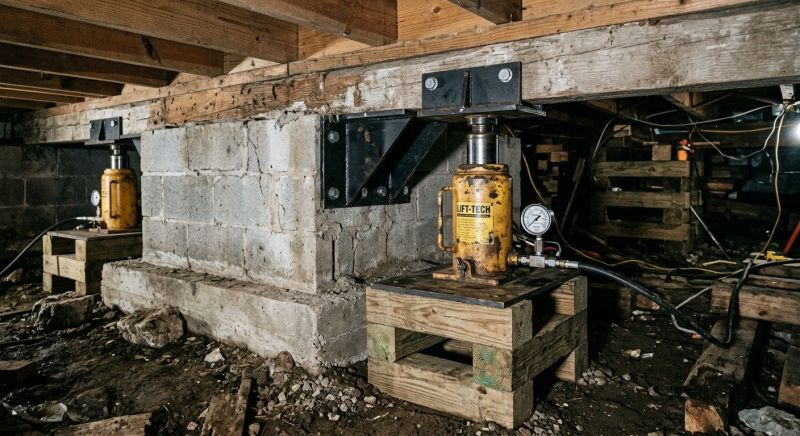 House Foundation Leveling in Columbus, OH