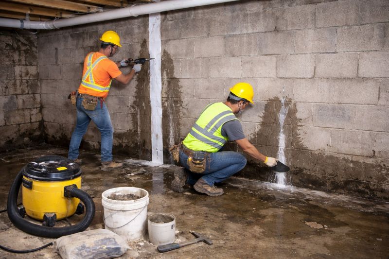 Leaking Basement Repair in Fredericksburg, VA