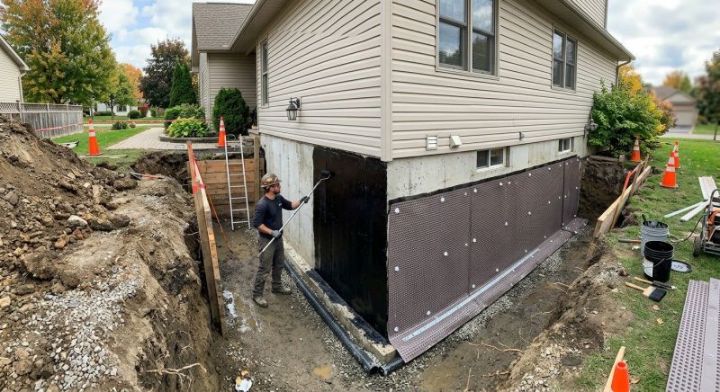 Residential Waterproofing in Fredericksburg, VA