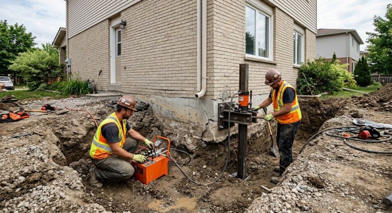 Sinking Foundation Lifting in Sarasota, FL