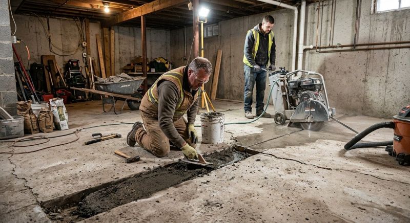 Slab Foundation Repair in Greenville, SC