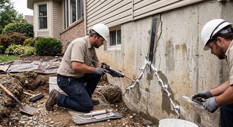 Structural Crack Repair in Fort Collins, CO